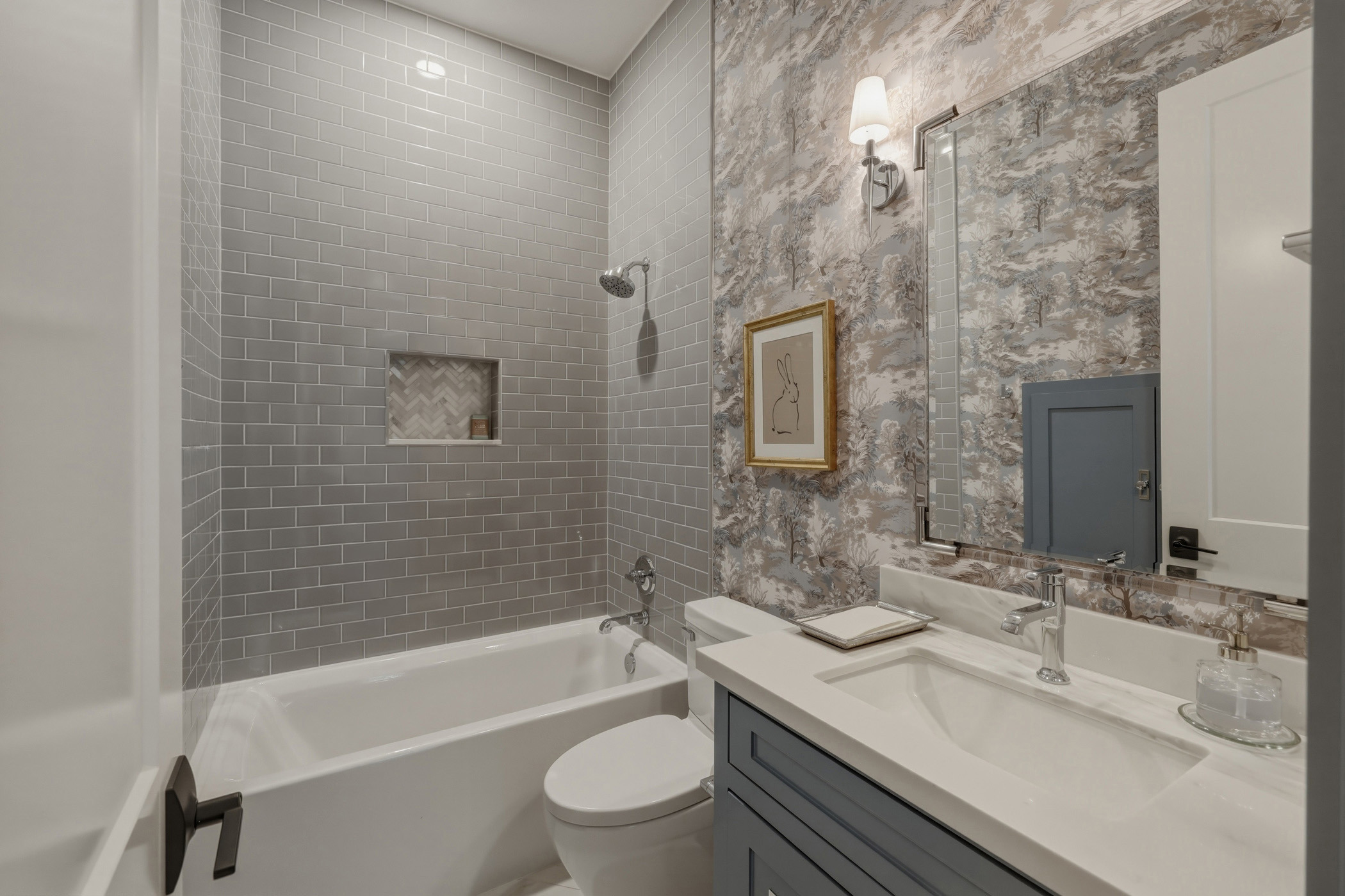 Secondary bathroom