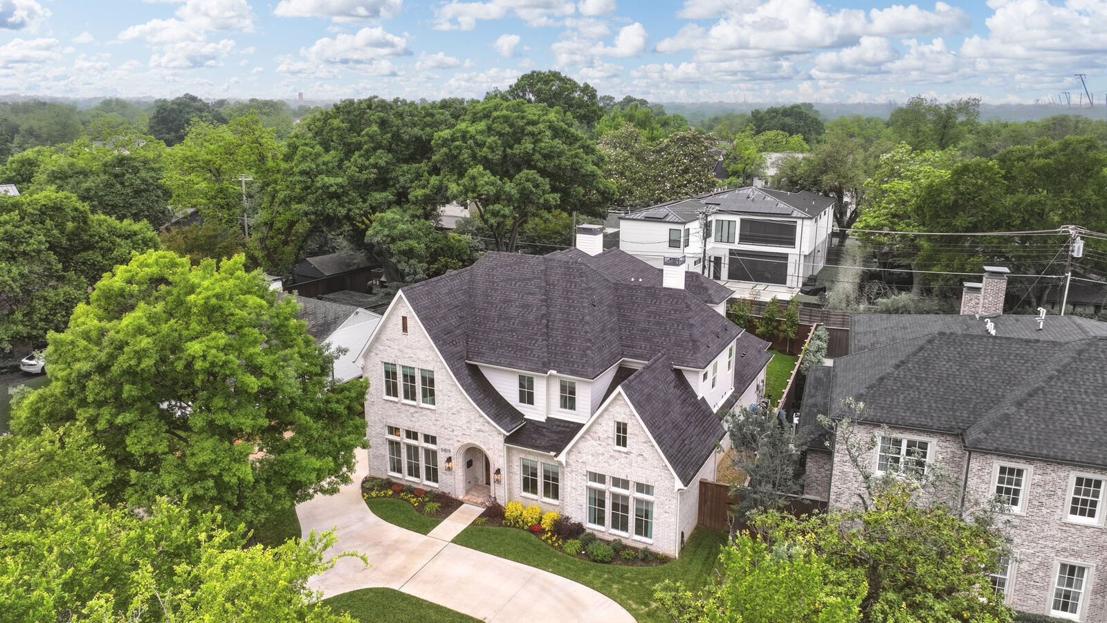 Aerial view of 6819 Bob O Link Drive