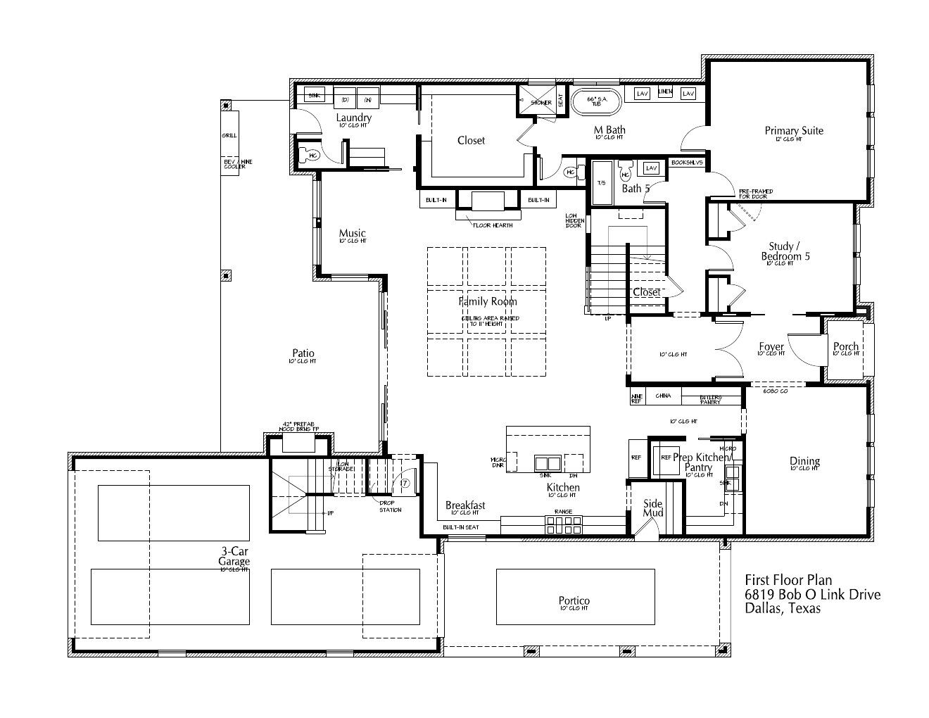 First floor plan